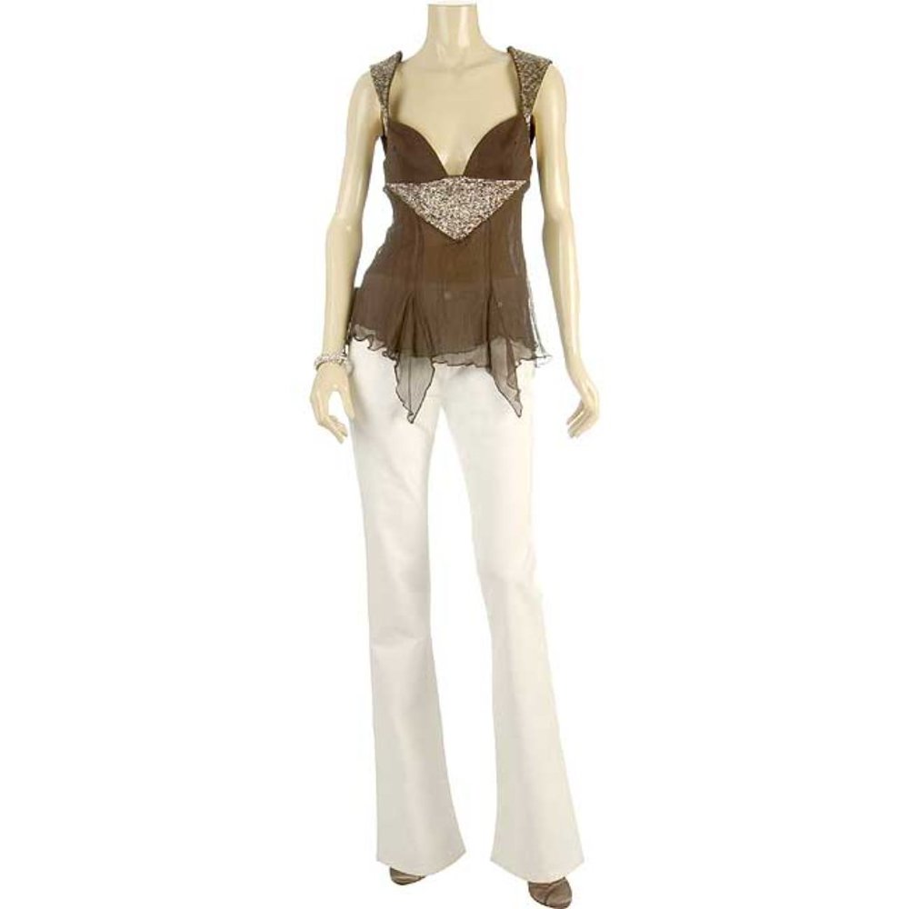 SASS & BIDE 'WHATSOEVER' TOP - 100% SILK - BEADED - NEW WITH TAGS - Picture 3 of 11